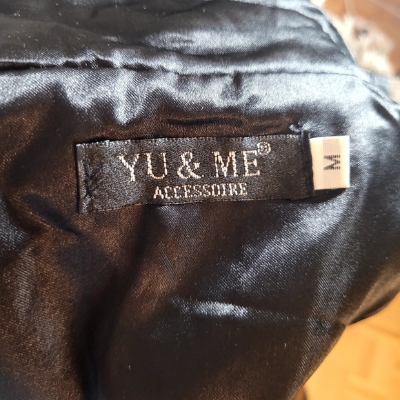 Yu&Me Sleeveless faux fur jacket, Brown,Size M - Picture 5 of 5